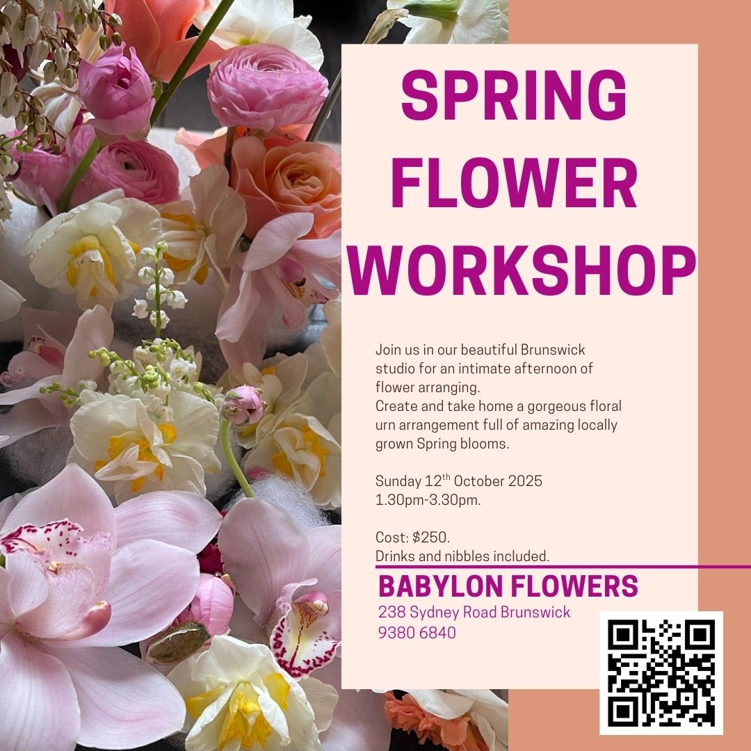 FLOWER CLASS~ SPRING 2025